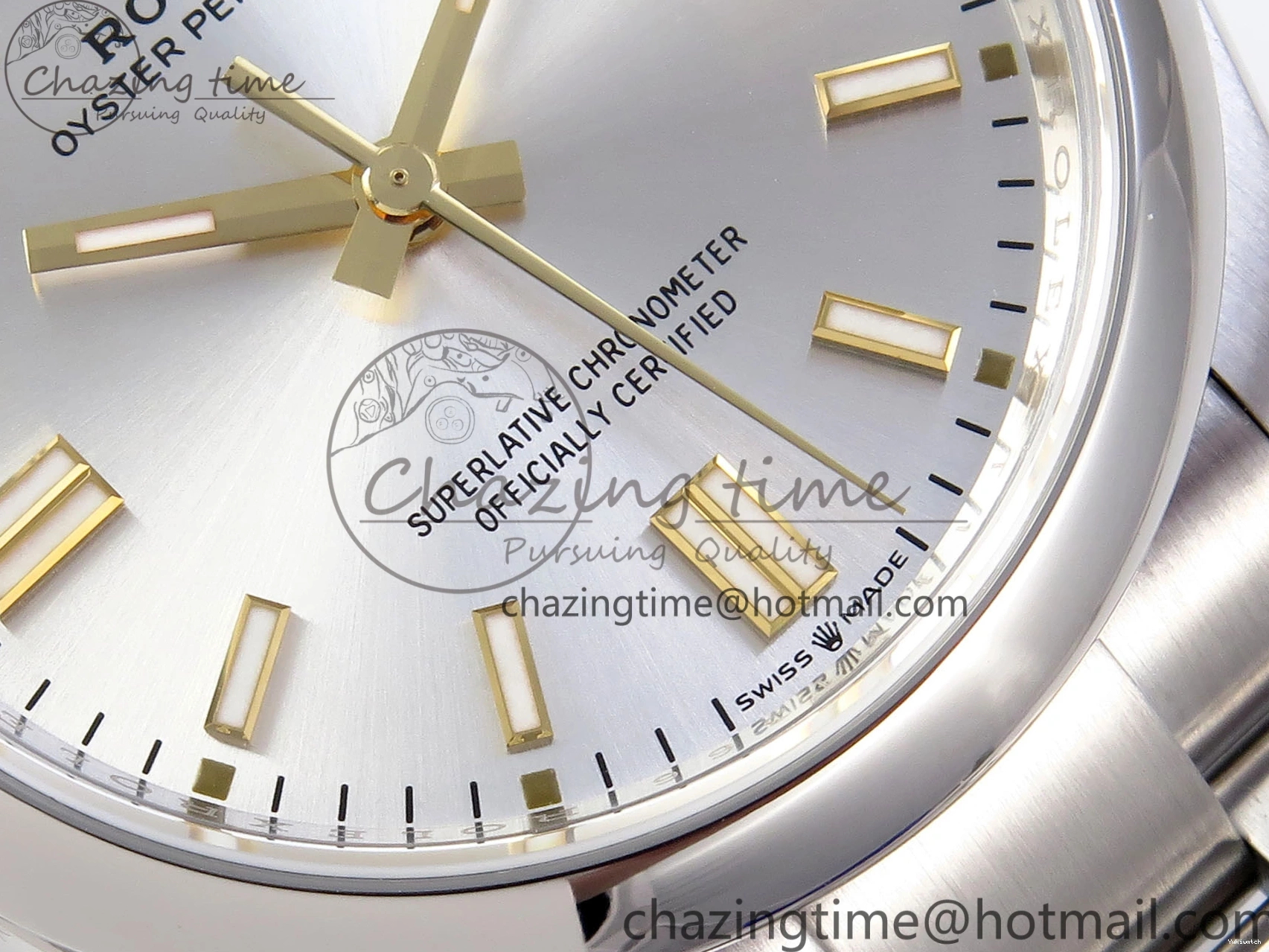 PERPETUAL BEST SILVER 904L DIAL 36MM 126000 EDITION VSF 1:1 OYSTER VS3235 STEEL 0108